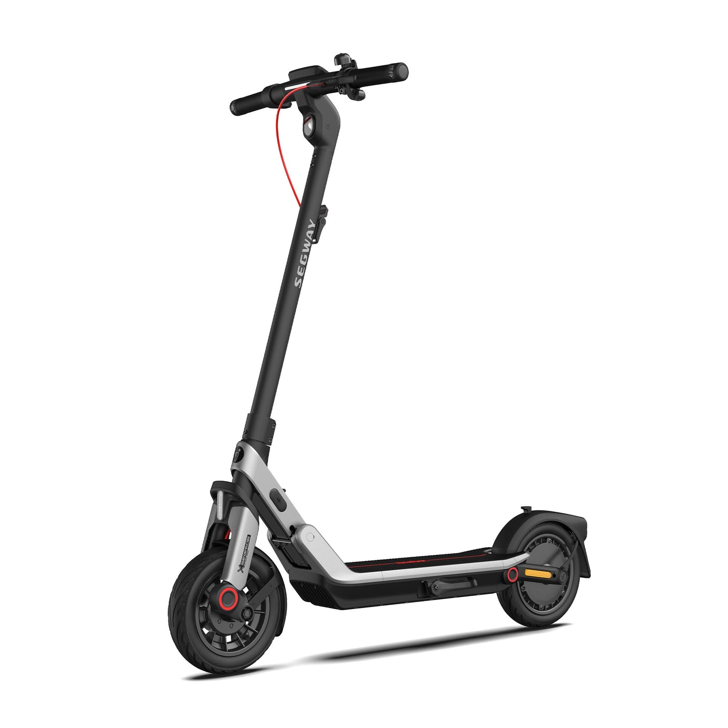 Foldable Electric Scooter with Dual Suspension
