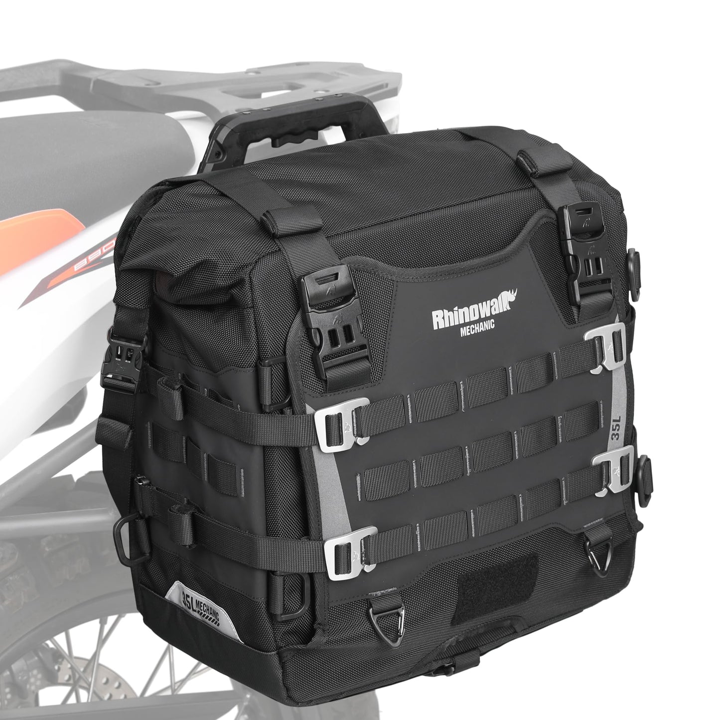 Waterproof Motorcycle Saddle Bags Quick Release