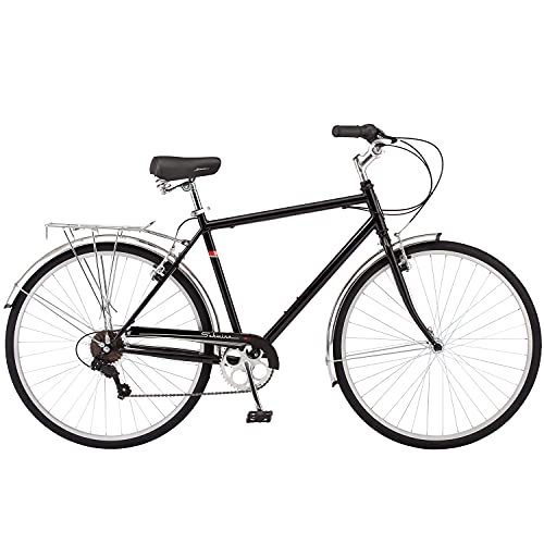 700C 7-Speed Hybrid Bike with Cargo Rack