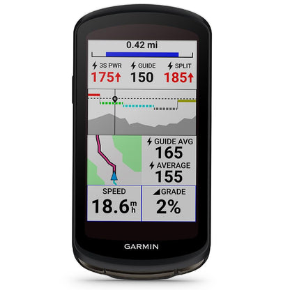 Solar GPS Cycling Computer with Bike Mount