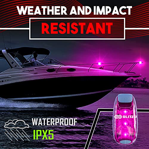 Clip On LED Safety Lights for Night Visibility