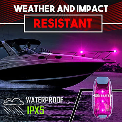 Clip On LED Safety Lights for Night Visibility