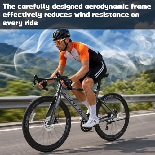 700C Aluminum Frame Road Bike 14-Speed