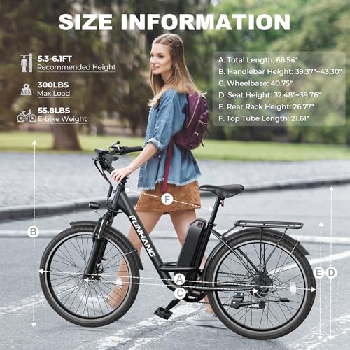 1000W Peak Electric Cruiser Bike with 48V Battery