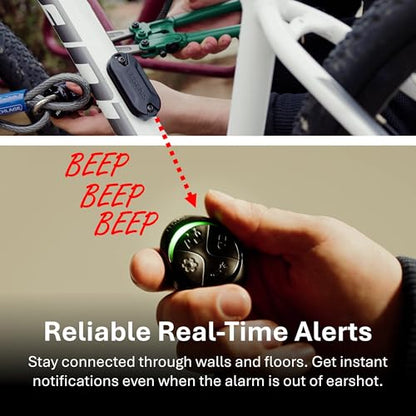 110dB Wireless Bike Alarm System with Remote