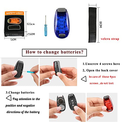 LED Bicycle Tail Light Set for Night Riding