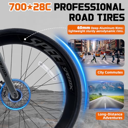 700C Aluminum Frame Road Bike 14-Speed