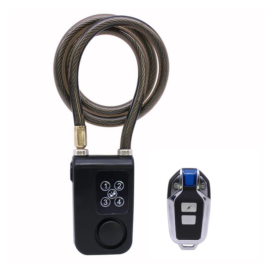 Remote Control Bike Lock with Anti Theft Alarm