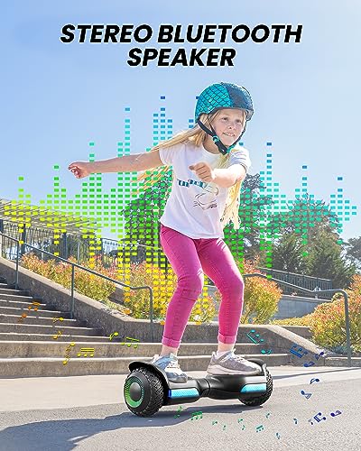 All Terrain Self Balancing Scooter with LED Lights