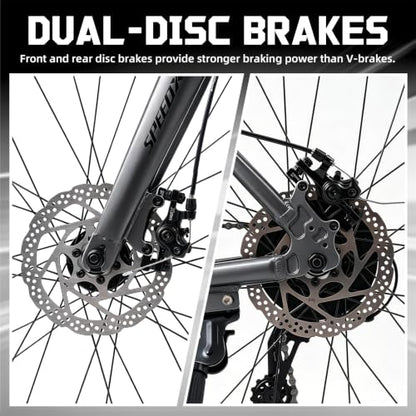 700C Aluminum Frame Road Bike 14-Speed