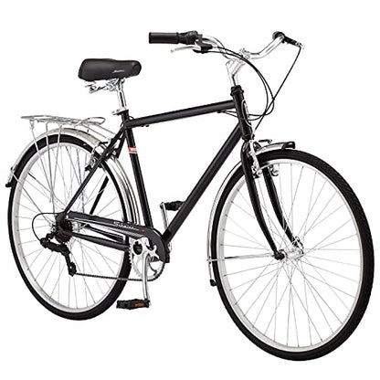 700C 7-Speed Hybrid Bike with Cargo Rack