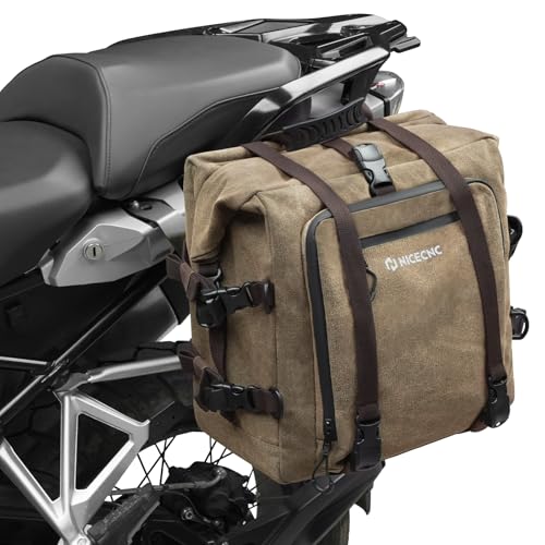 Adjustable Motorcycle Saddlebag 25L-40L