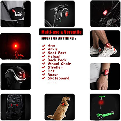 LED Bicycle Tail Light Set for Night Riding