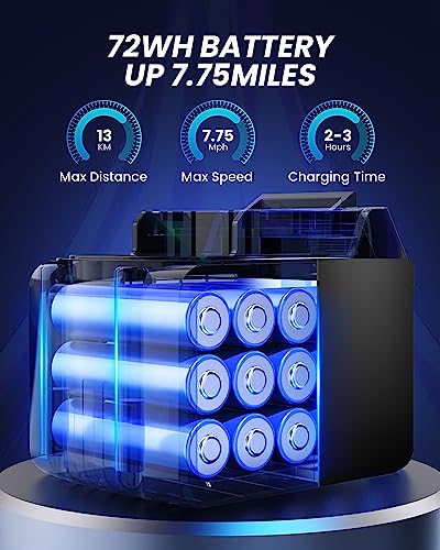 All Terrain Self Balancing Scooter with LED Lights