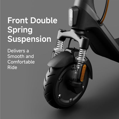 Foldable Electric Scooter with Dual Suspension