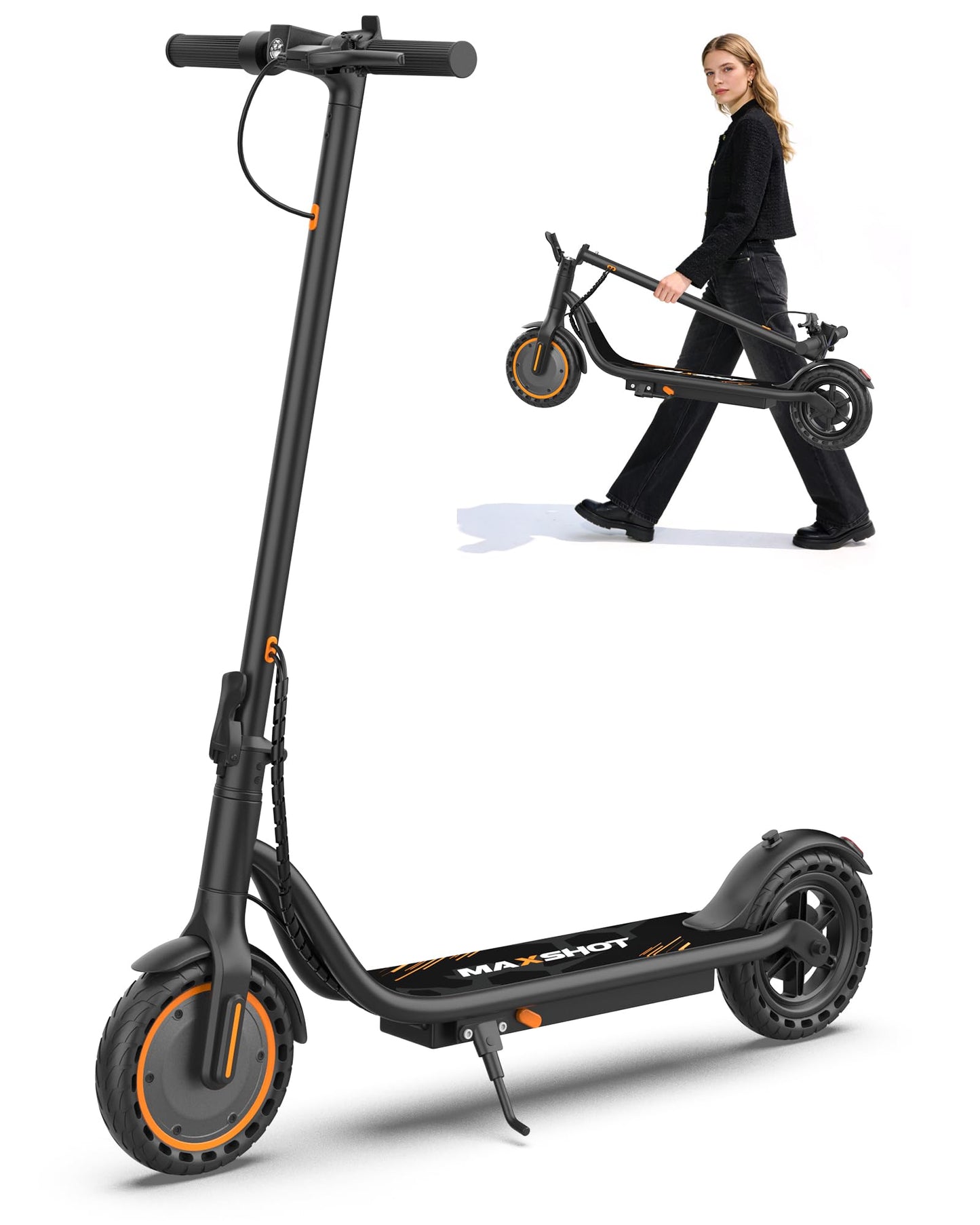 350W Foldable Electric Scooter with Smart App