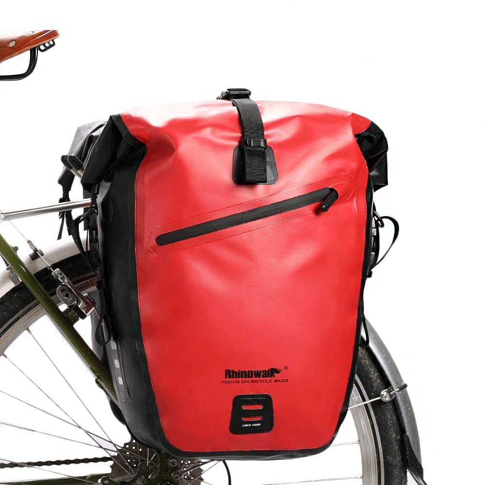 Waterproof Bike Pannier Bag with Rack Mount