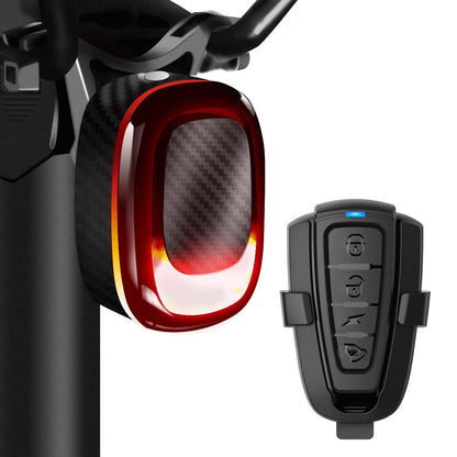 Smart Bike Tail Light with Alarm Horn