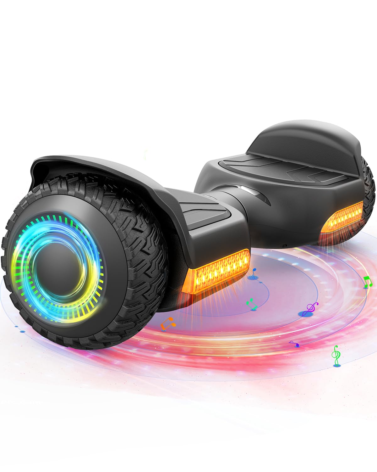 All Terrain Self Balancing Scooter with LED Lights