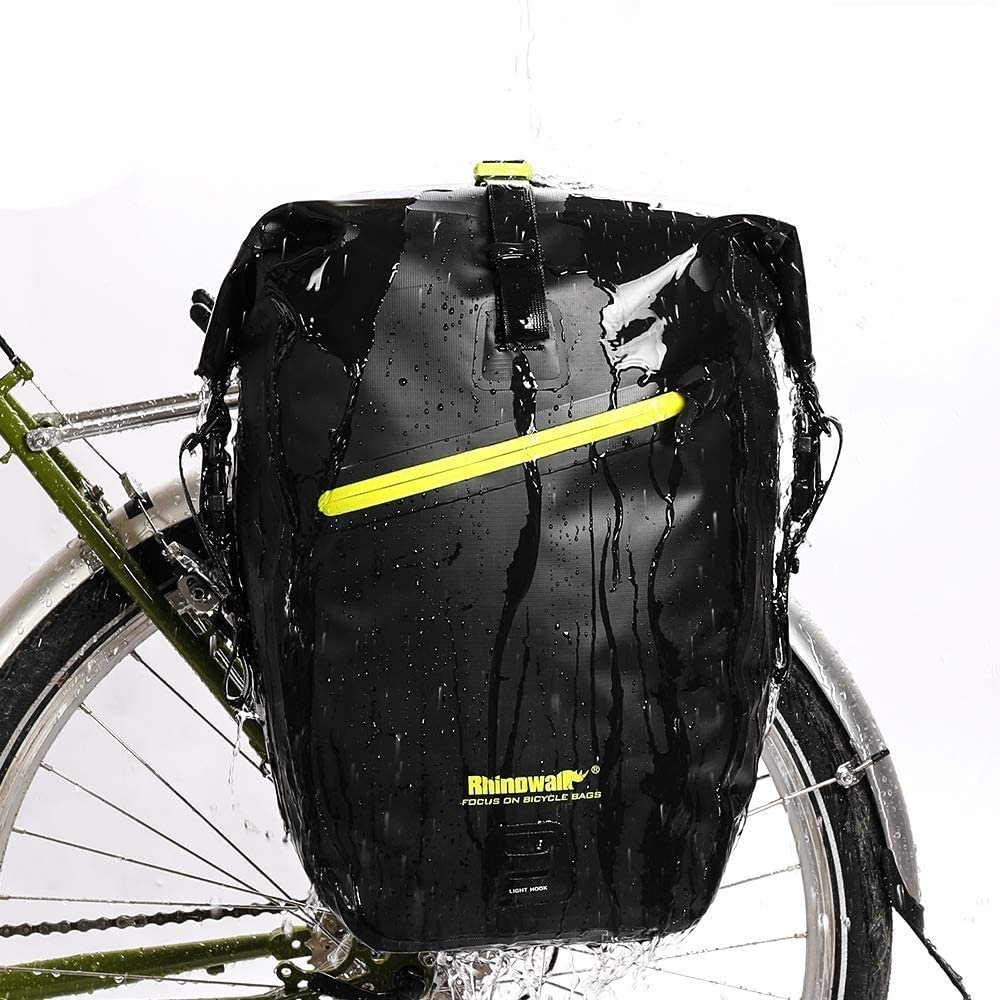 Waterproof Bike Pannier Bag with Rack Mount