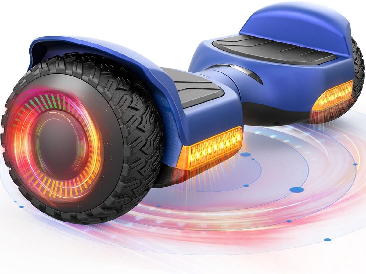 All Terrain Self Balancing Scooter with LED Lights