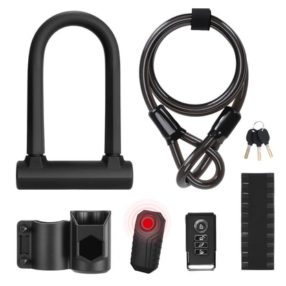 113dB Alarm Bike U Lock Anti Theft