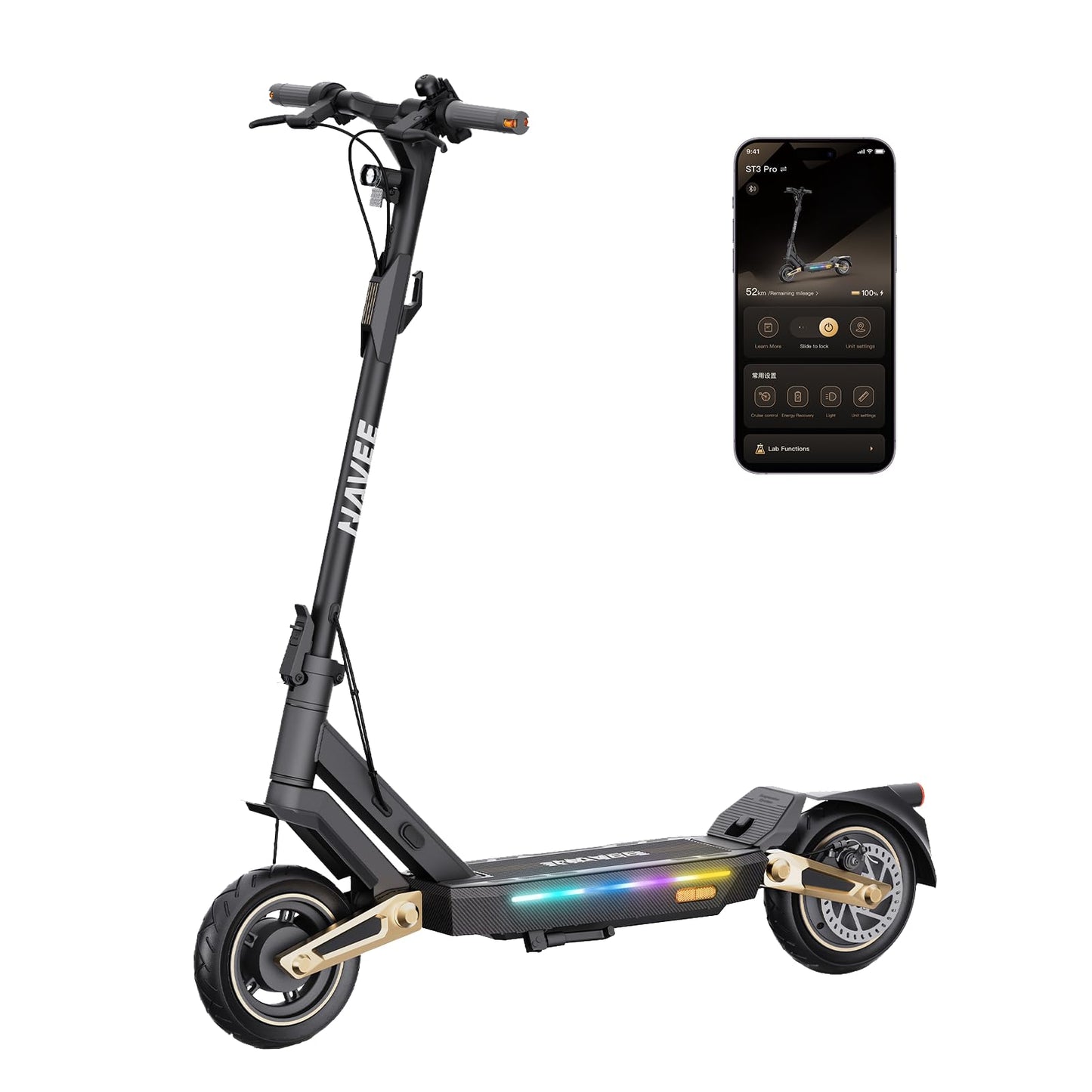 1000W All Terrain Electric Scooter with Suspension