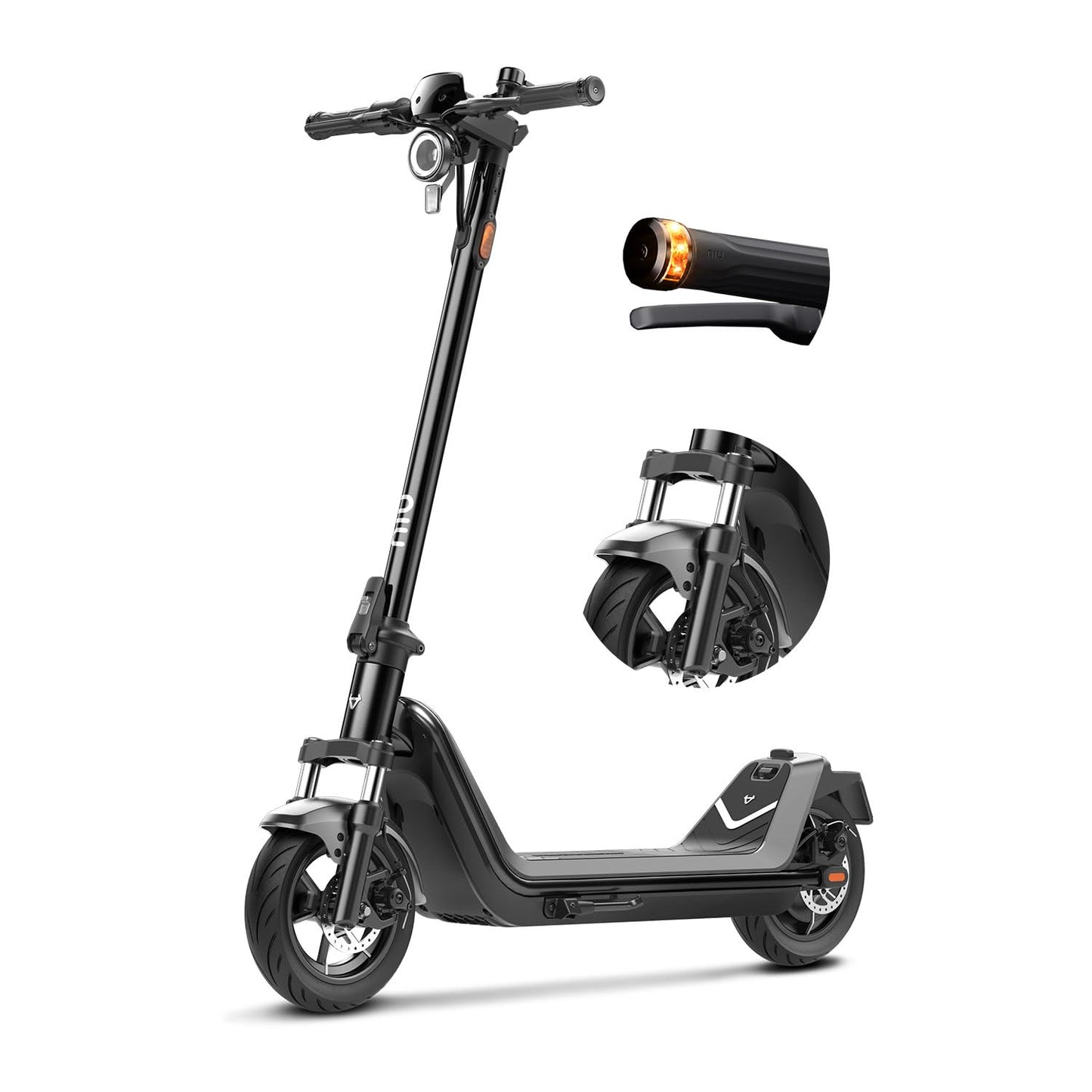Electric Scooter with Suspension for Adults