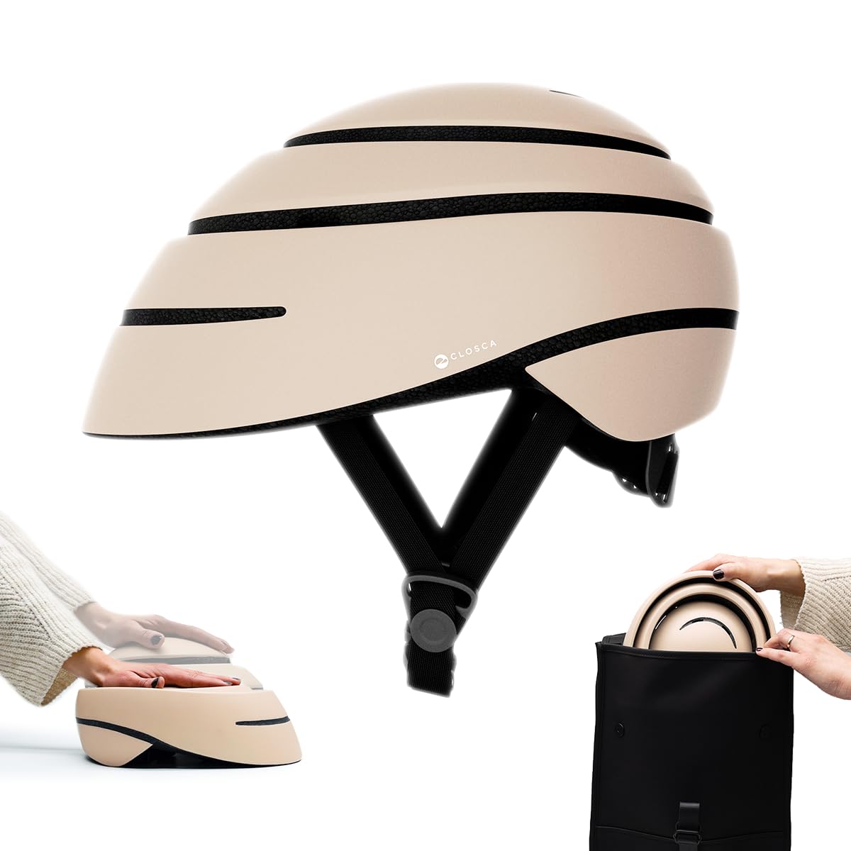 Foldable Adult Bike Helmet for Cycling
