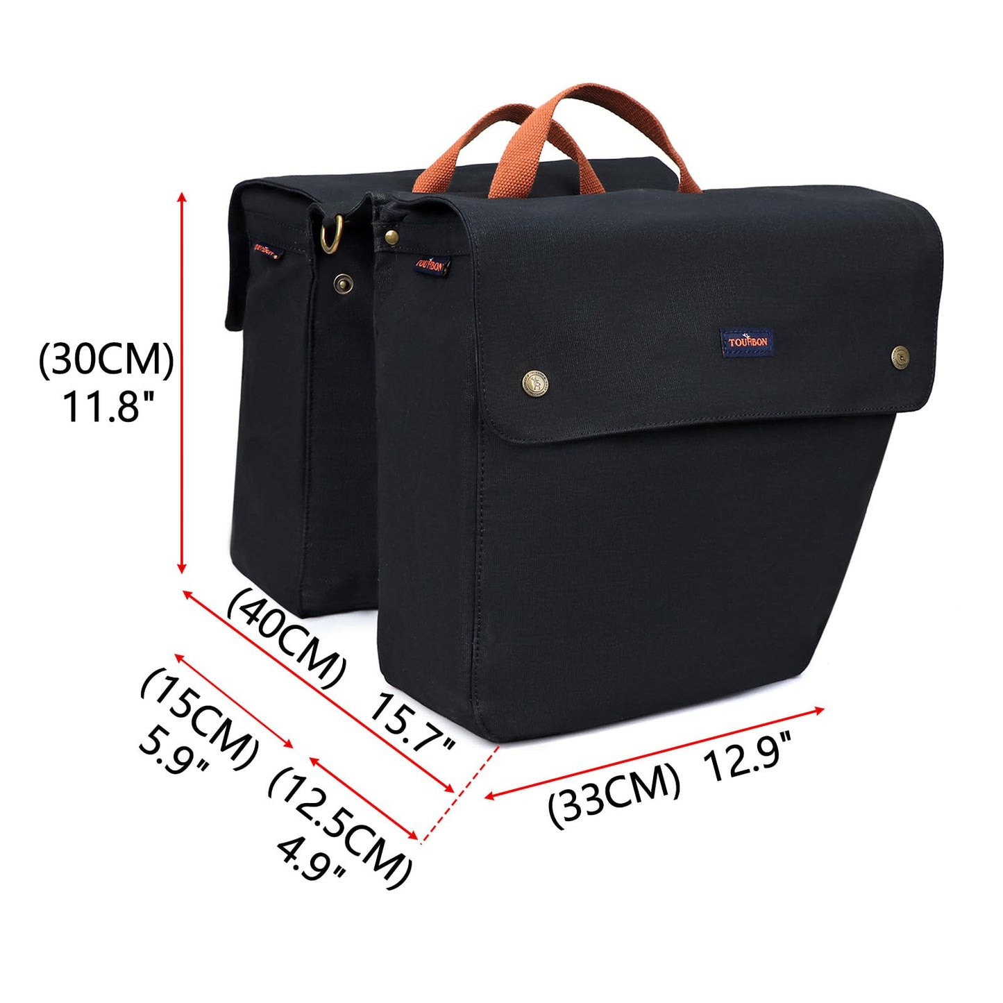 Roll-Up Bike Rack Pannier Bag 24L