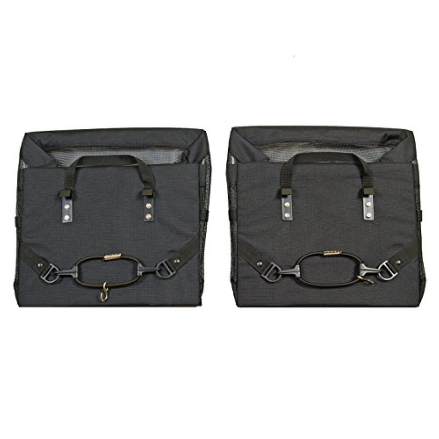 Foldable Grocery Bike Pannier Bags with Rack Mount