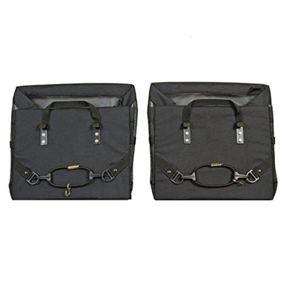 Foldable Grocery Bike Pannier Bags with Rack Mount