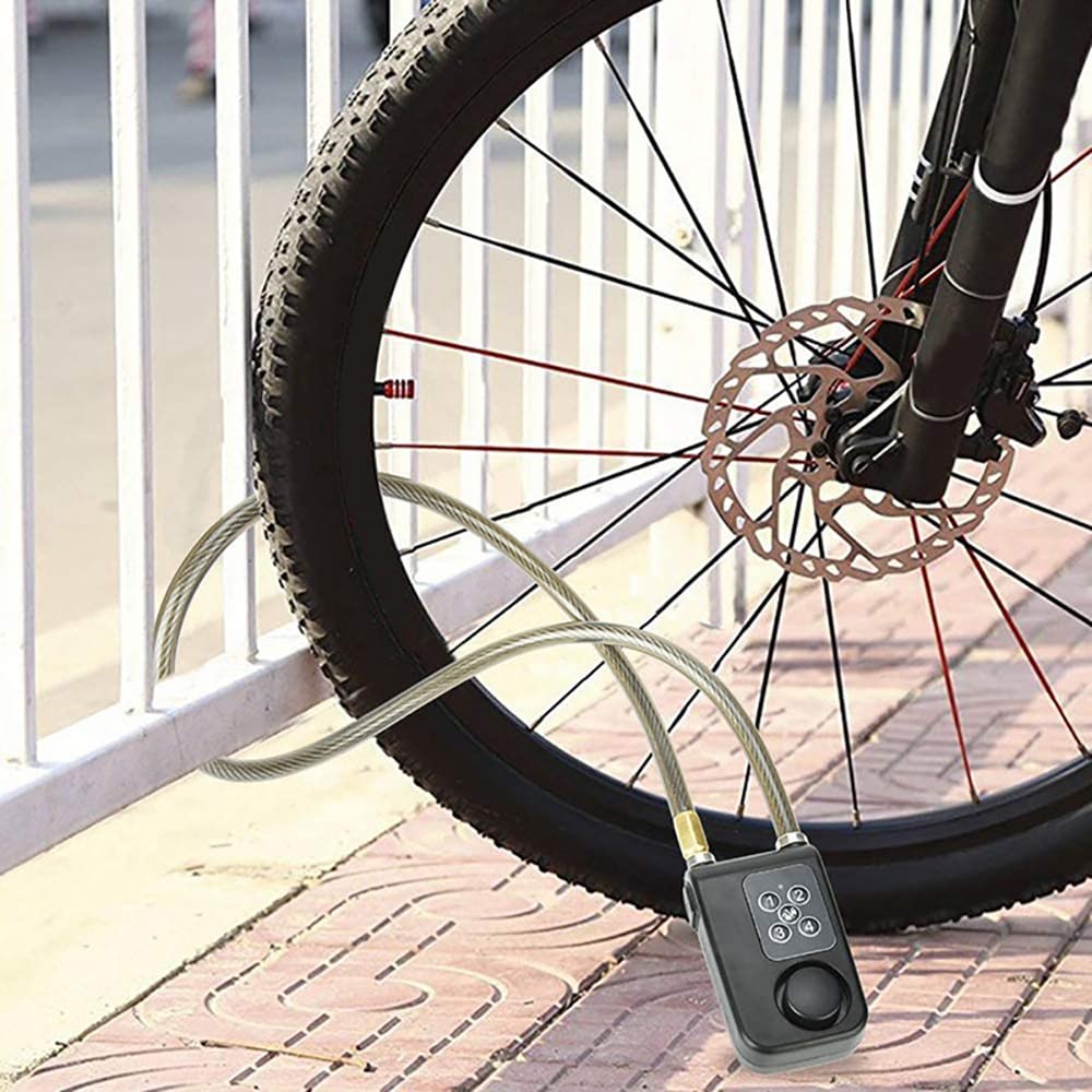 Remote Control Bike Lock with Anti Theft Alarm