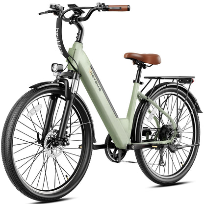 1200W Peak Electric Commuter Bike 26 Inch