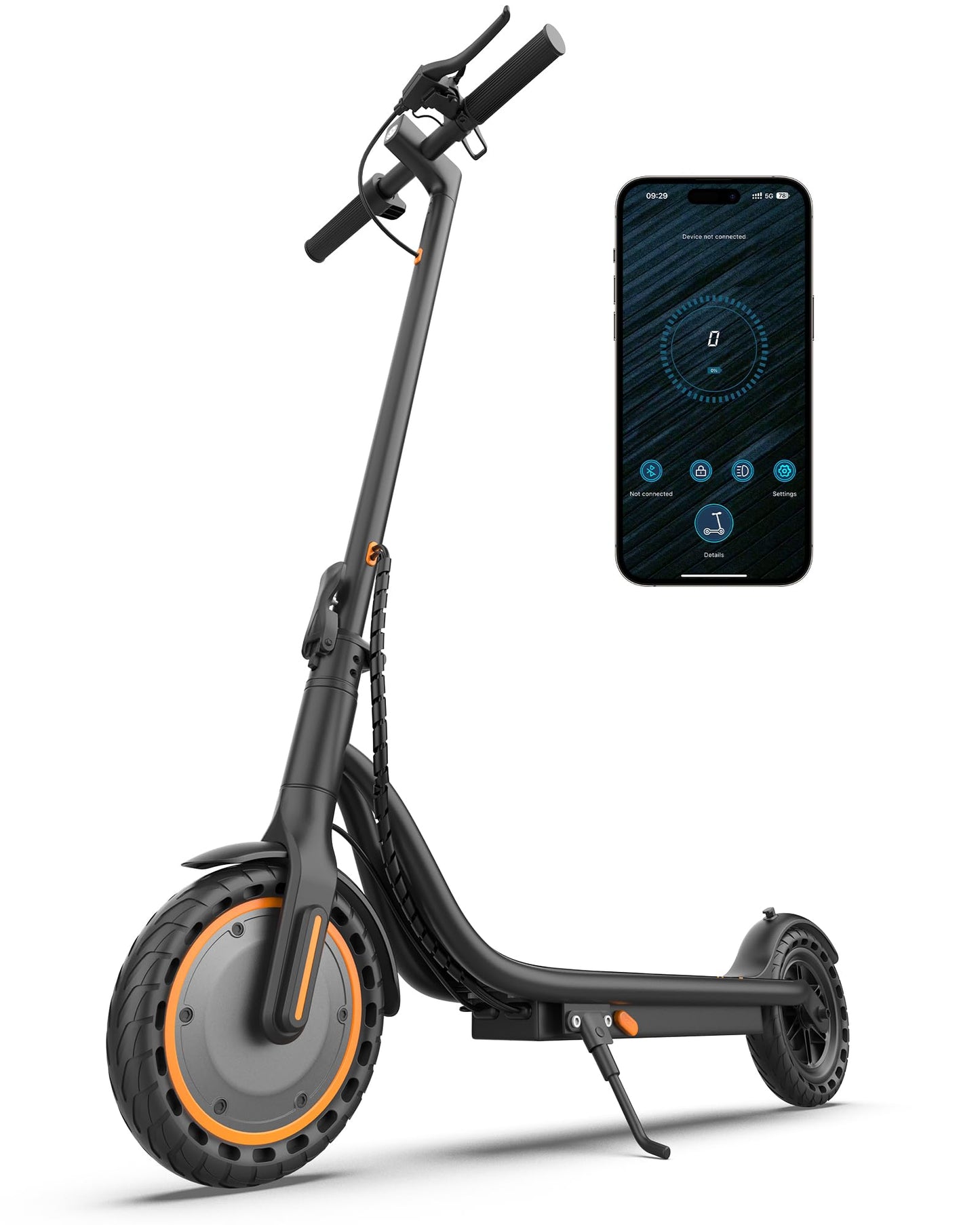 350W Foldable Electric Scooter with Smart App