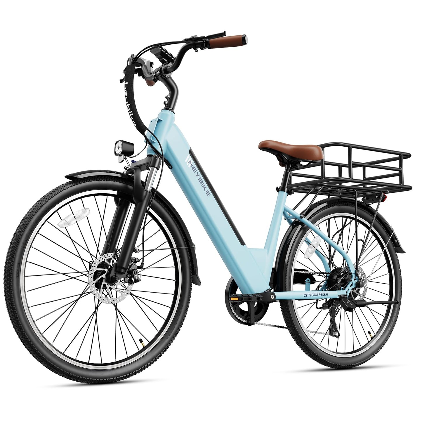 1200W Peak Electric Commuter Bike 26 Inch