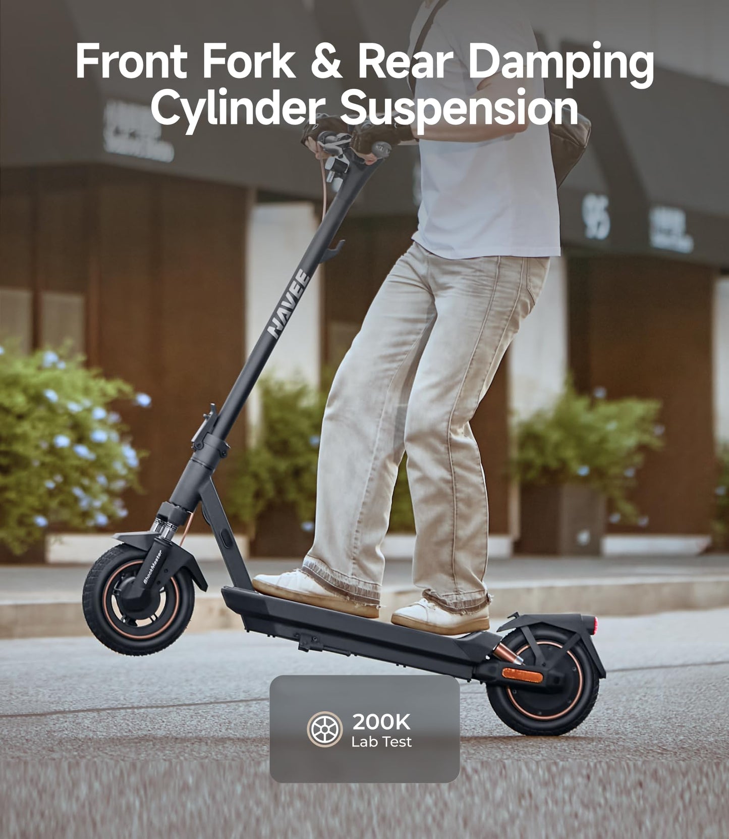 1000W All Terrain Electric Scooter with Suspension