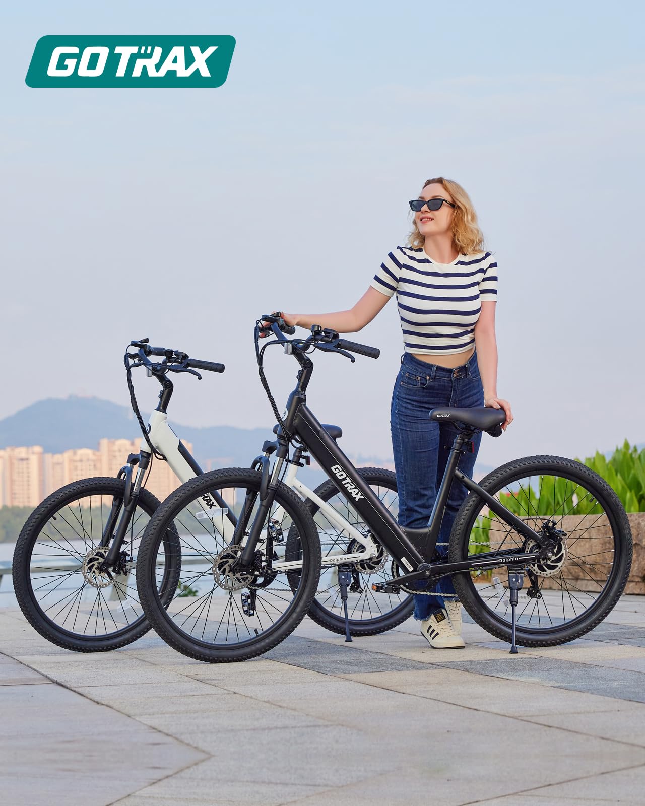 26 Inch Step-Thru Electric Commuter Bike