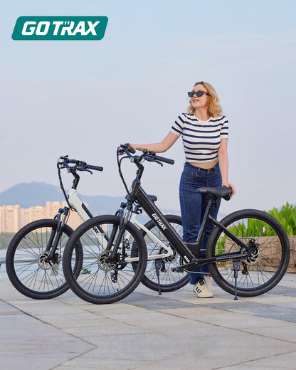 26 Inch Step-Thru Electric Commuter Bike