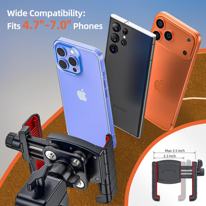 Shockproof Bike Phone Mount Anti Vibration