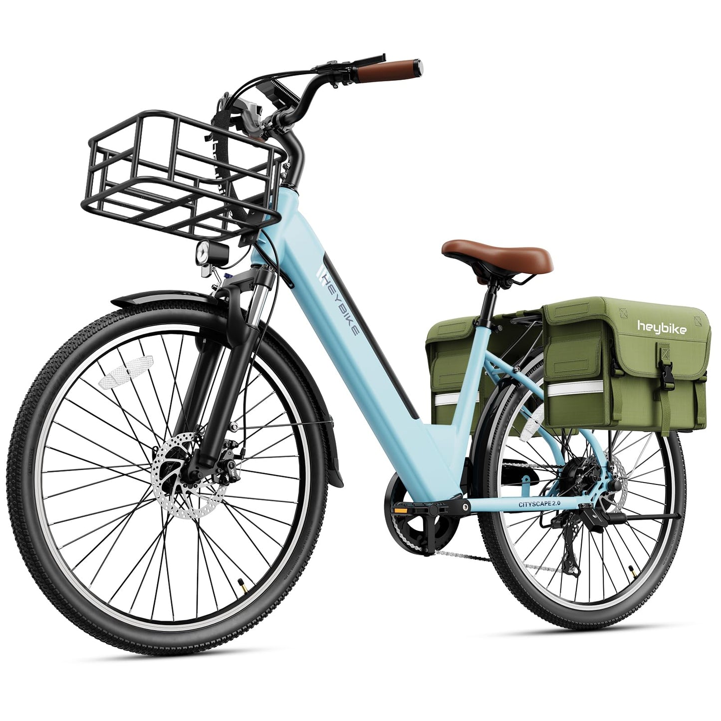 1200W Peak Electric Commuter Bike 26 Inch