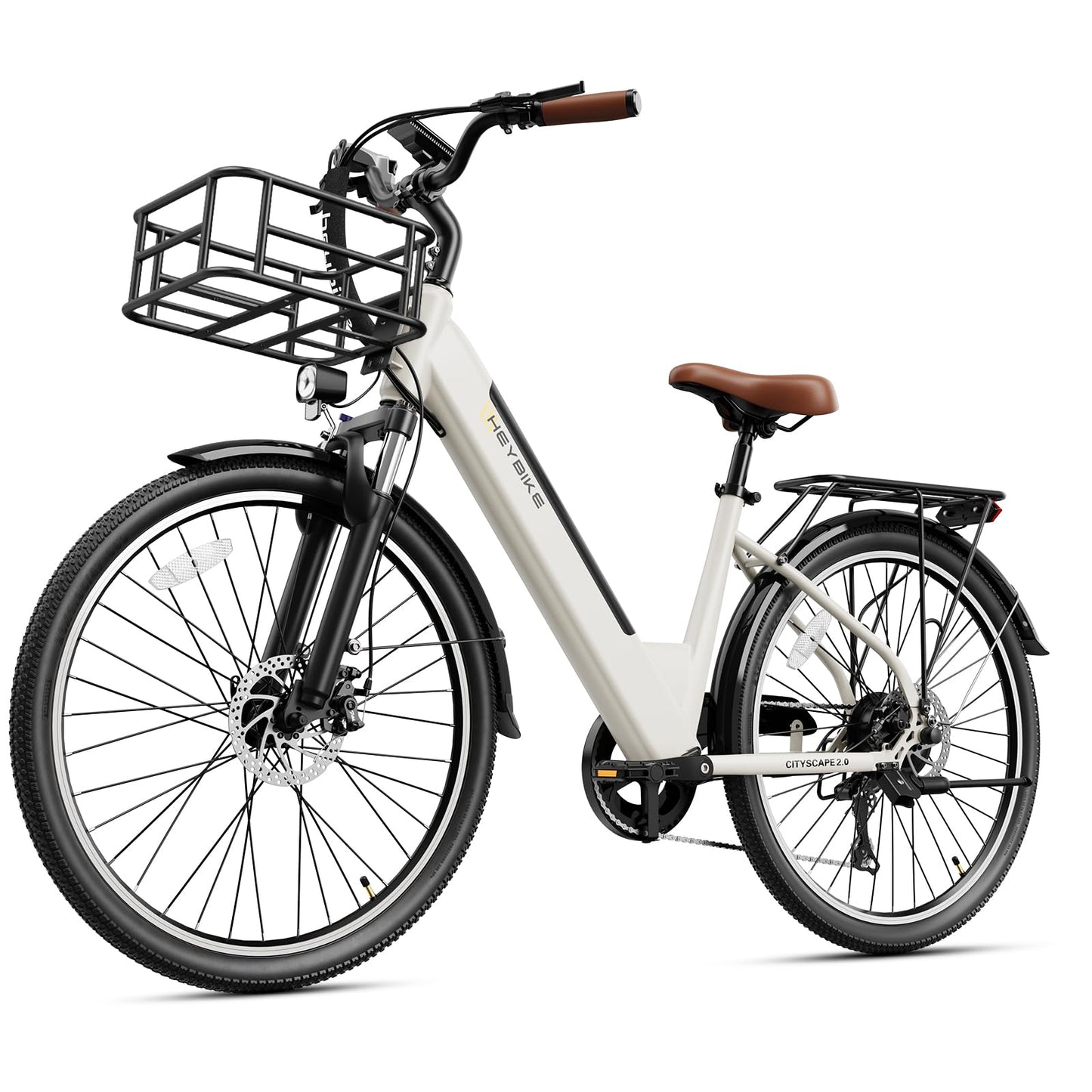 1200W Peak Electric Commuter Bike 26 Inch