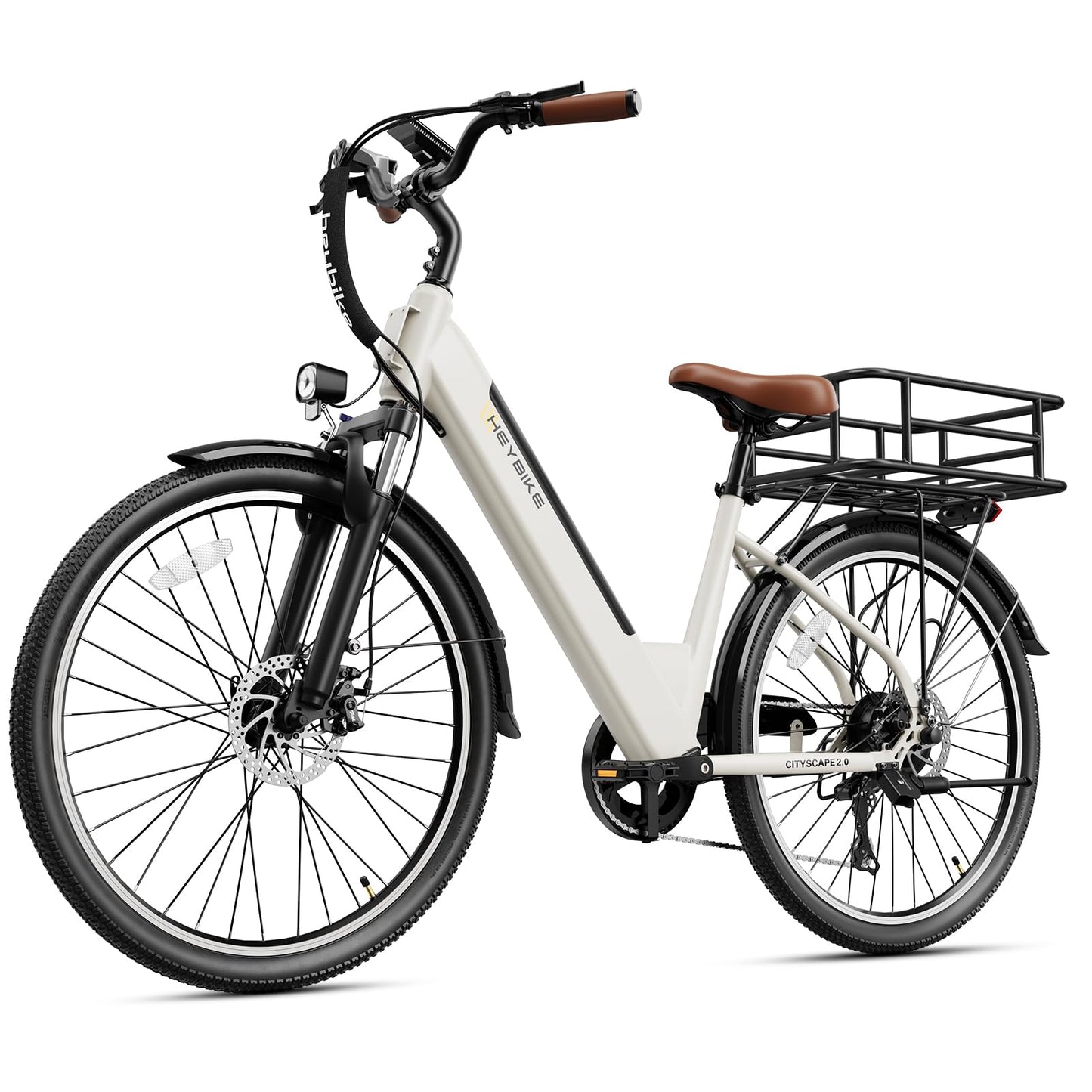 1200W Peak Electric Commuter Bike 26 Inch
