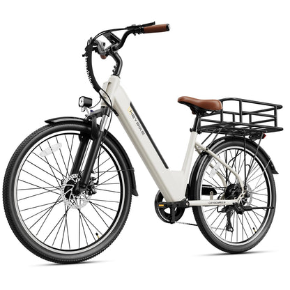 1200W Peak Electric Commuter Bike 26 Inch
