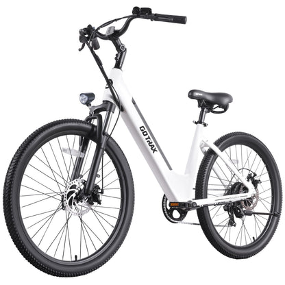 350W Electric Commuter Bike with 26 Inch Tires