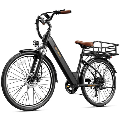 1200W Peak Electric Commuter Bike 26 Inch