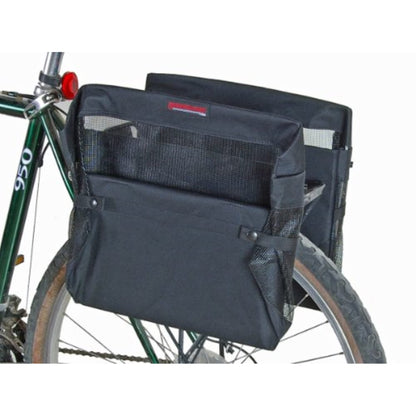 Foldable Grocery Bike Pannier Bags with Rack Mount