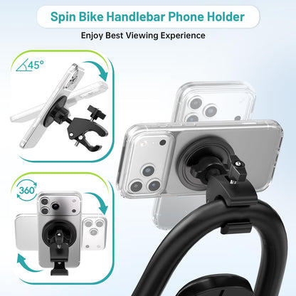 Magnetic Phone Holder Clamp Mount for Bikes