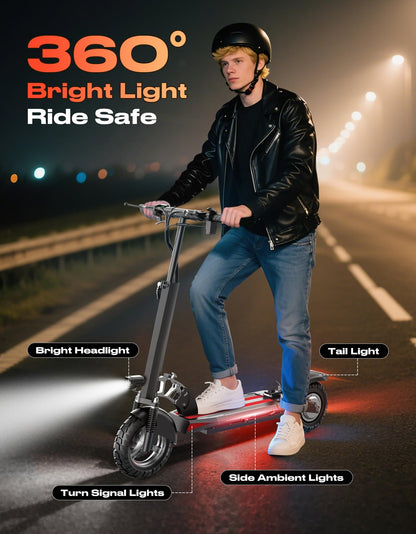 1600W Heavy Duty Electric Scooter with Seat