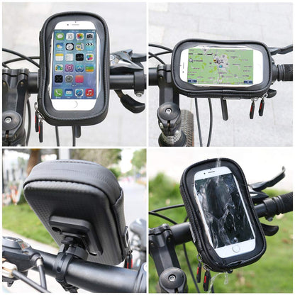 Waterproof Bike Phone Mount Bag with Touch Screen